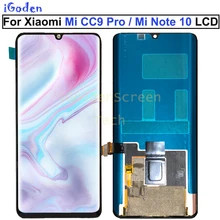 Дисплей для Xiaomi Mi CC9 Pro CC9Pro M1910F4E ЖК-дисплей Дисплей кодирующий преобразователь сенсорного экрана в сборе для Xiaomi Mi Note 10 ЖК-дисплей