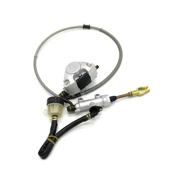 online Conjunto Traseiro Do Cilindro Mestre Do Freio Do Disco Do Pé Com O Lubrificador Para 110cc 125cc 150cc 200cc 250cc Atv Quad Dune Buggy
