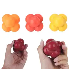 Силиконовый шарик рефлекторный тренажер подвижность реакции мяч разноцветные шары тренировочная скорость бейсбол