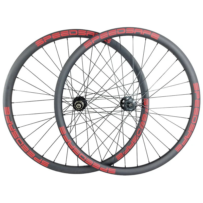 29er MTB XC AM Trail 33mm asymmetric tubeless carbon BOOST wheels 30mm