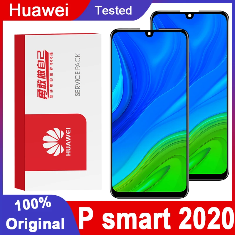 Оригинальный 6 1 дюймовый IPS-дисплей для Huawei P Smart 2020 ЖК-дисплей с сенсорным экраном
