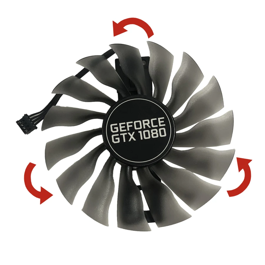 FD10015H12S 95 мм GTX 1080 охладитель GPU видеокарта вентилятор для GeForce Palit GTX1080 супер JetStream видеокарта в качестве замены