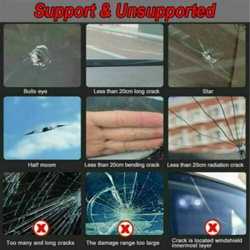 

Car Window Repair Kit Windscreen Windshield Scratch Crack Restore Tools Good For Multiple Repairs