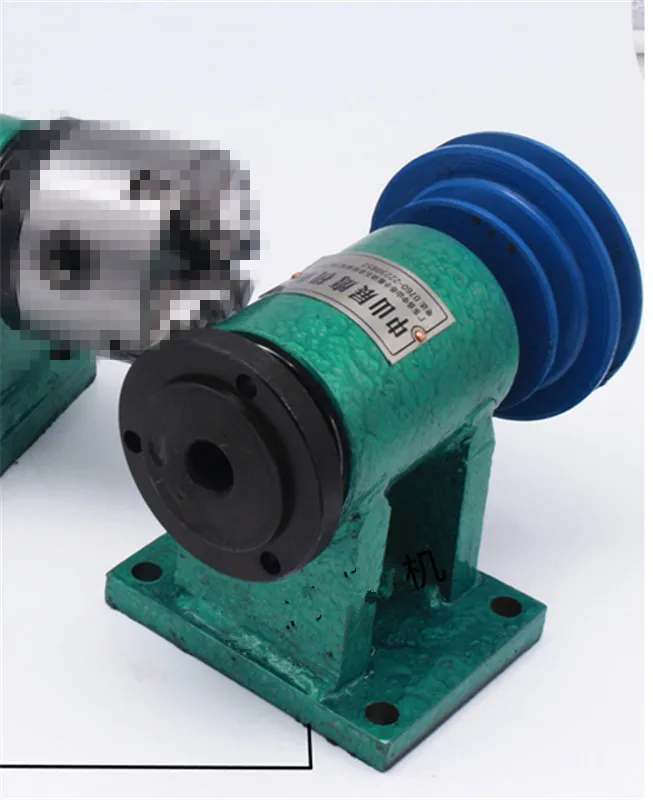 80 spindle no-chuck Токарный шпиндель в сборе с фланцевой соединительной пластиной переходная пластина 80/125/160/200 шпиндель трехкулачковый четырехкулачковый патрон - Цвет: 80 spindle no-chuck