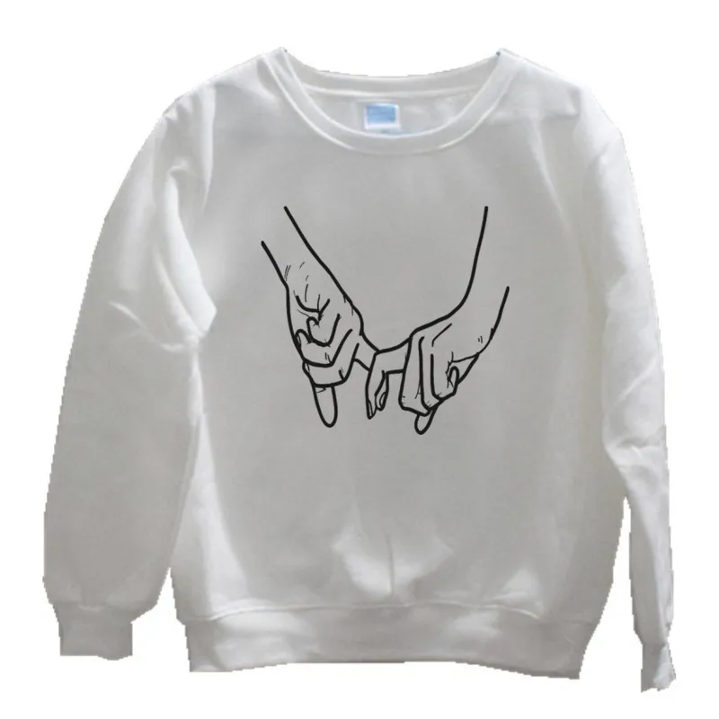 

Simple and versatile casual pullover sweatshirt Korean warm men and ladies Harajuku street wear pullover
