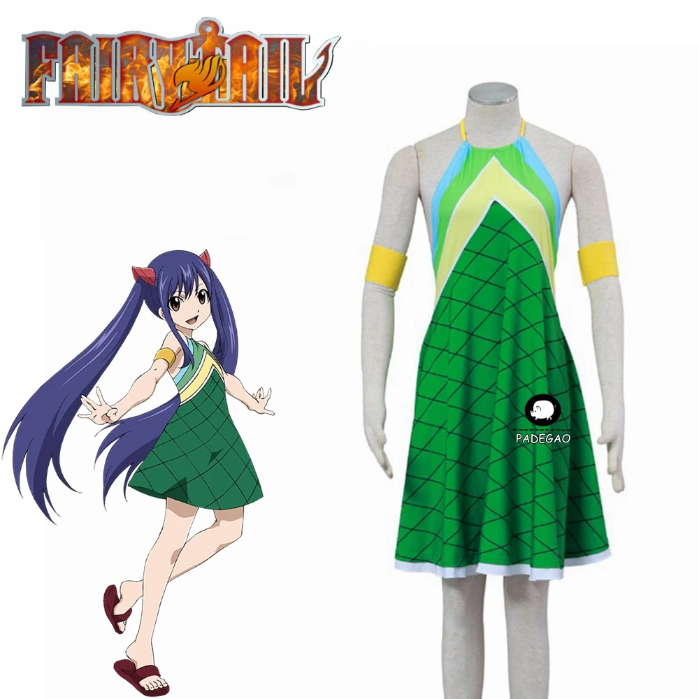 Costumes Reenactment Theatre Fairy Tail Wendy Marvell Cosplay Costume White Dress Free Shipping Clothing Shoes Accessories Vishawatch Com