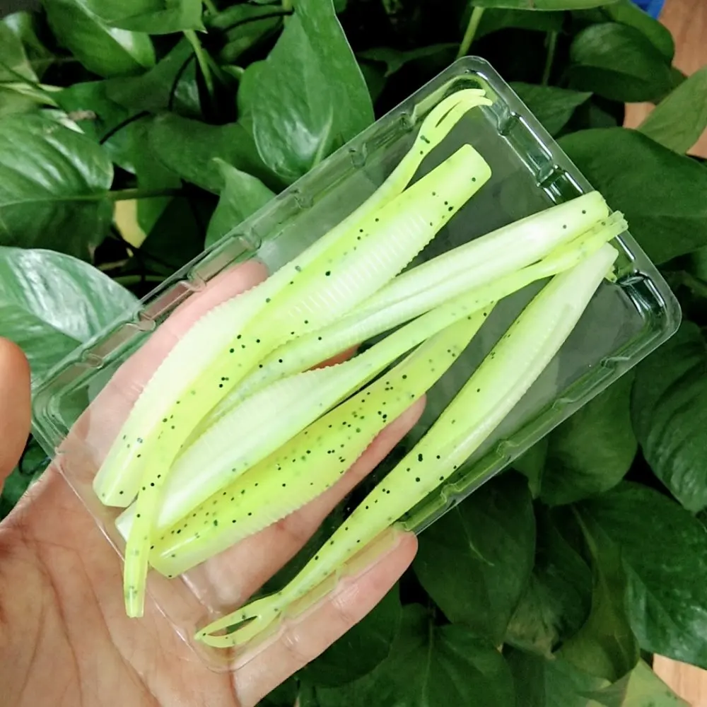 Swolfy 24 шт. Горячая Приманка Rock Shad 13 см 6 г рыболовные приманки приманка для морской рыбалки Мягкая приманка-форель приманка Pesca