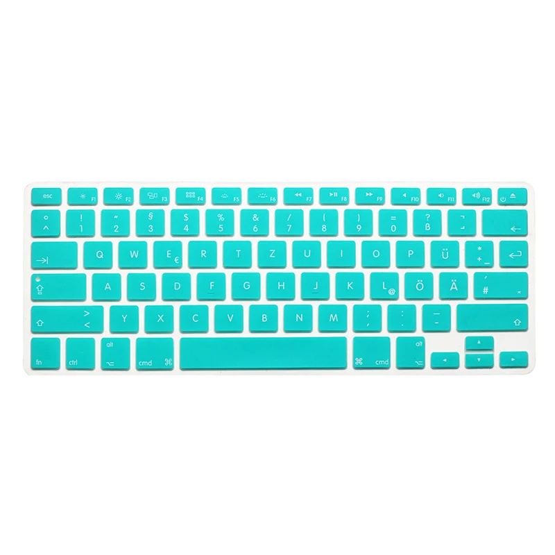 Силиконовый чехол-клавиатура для Apple Macbook Air Pro retina 13 15 17 A1369 A1286 A1398 A1466 A1425 A1278 A1502 использование американской клавиатуры - Цвет: GRUSSK