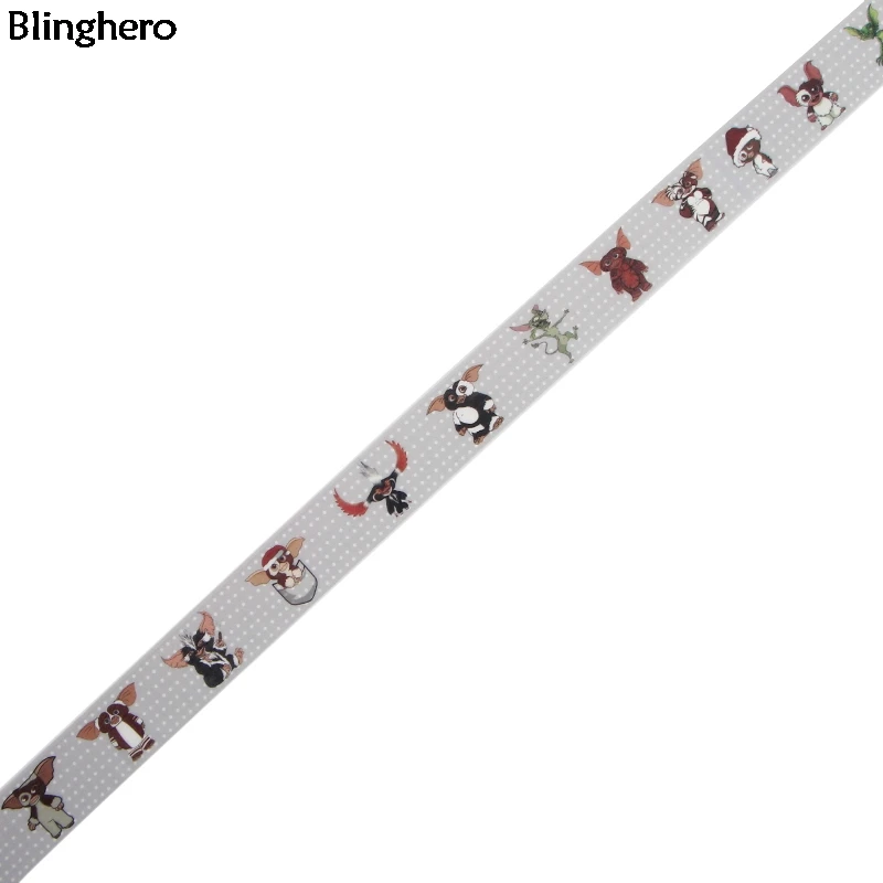Blinghero Horror Gremlins 15 мм X 5 м васи клейкая лента стильная маскирующая Лента Скрапбукинг наклейки наклейка печать ленты клейкая лента BH0064