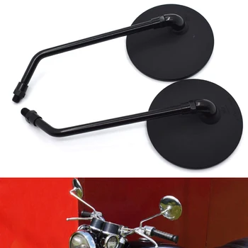 

Universal round 10mm motorcycle rearview mirror convex mirror For Kawasaki Ninja ZX6 W800SE Versys650 ER-5 ER5 ZR750 Z1000SX