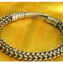 Азиатский Китай превосходное ювелирное изделие Тибетский Мяо серебряный браслет