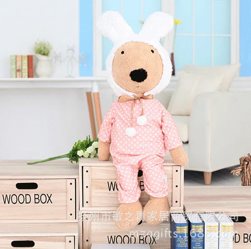 

Pink Le Sucre Granulated Sugar Rabbit Clothes Plush Toy Doll Valentine's Day Gift-