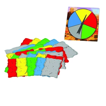 

Kids Adults Funny Interactive Strategy Rotating Party Family The Floor Is Lava Promotes Physical Activity Card Game Home Gift