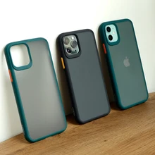 Ультратонкий Жесткий чехол для телефона из поликарбоната для iphone 6, 6 S, 7, 8 Plus, XR, X, XS, 11 Pro Max, тонкий чехол с эффектом потертости, матовый мягкий чехол с песчаником