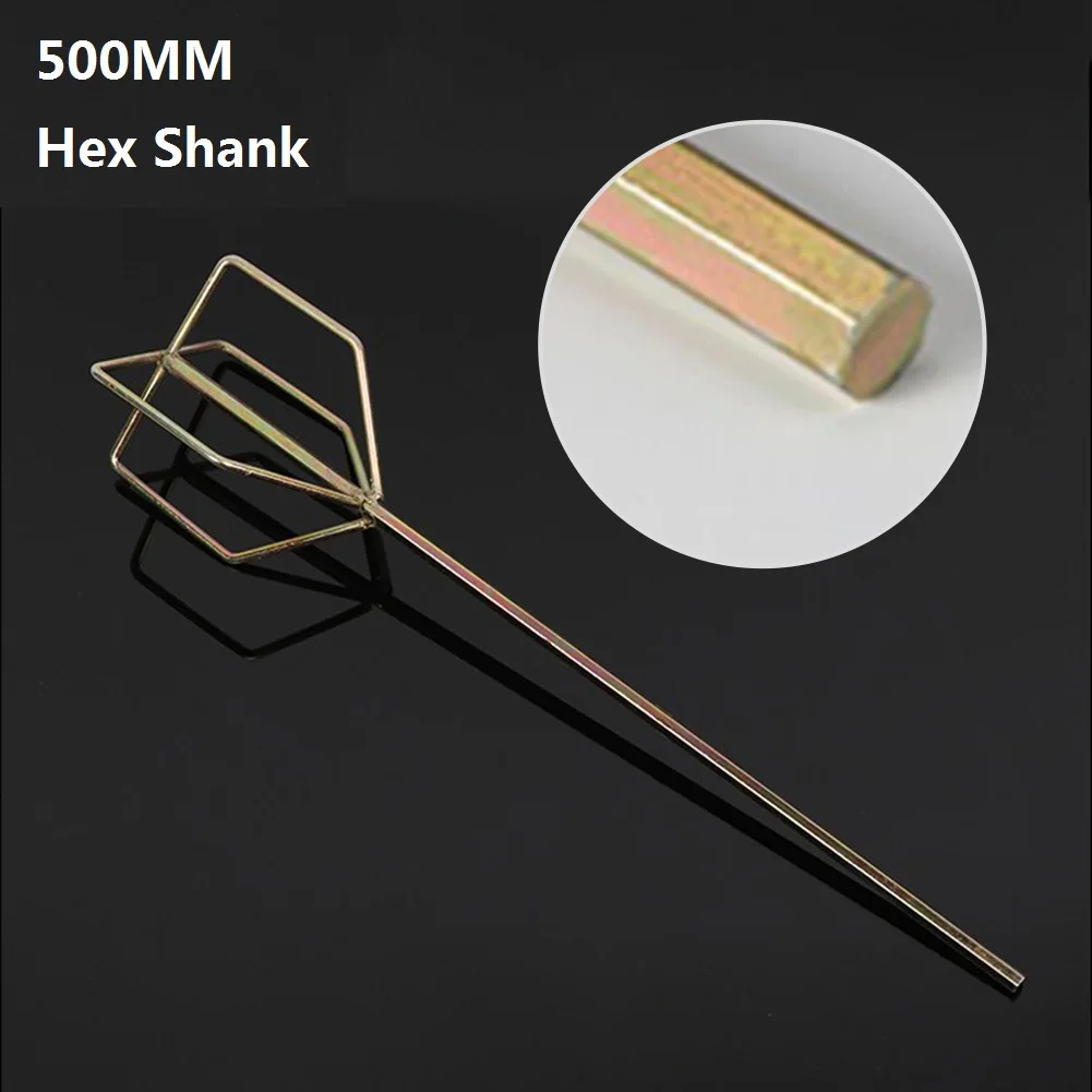 

500MM Cement Mixer Drill Mixer Mixing Tool Attachment For Paint Concrete Sand