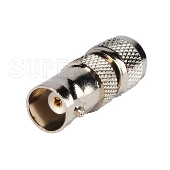 

Superbat 5 pcs BNC-Mini-UHF RF Adapter BNC Female Jack to Mini-UHF Male Plug straight