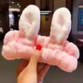 pink rabbit ears