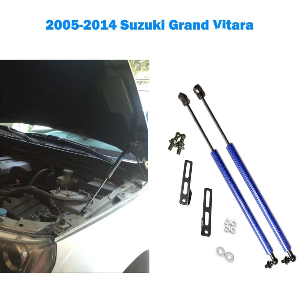  Front Hood Bonnet Gas Struts Lift Support for Suzuki Grand Vitara 2005-2014 Absorber Shock Damper C