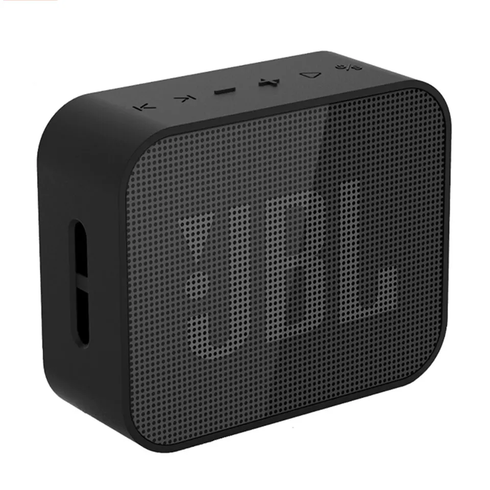 JBL GO плеер беспроводной Bluetooth динамик открытый портативный мини динамик FM радио TF карта Бас Звук перезаряжаемая батарея с микрофоном - Цвет: Black