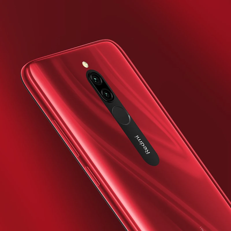 Xiaomi Redmi 8 с глобальной версией, 3 ГБ, 32 ГБ, Восьмиядерный процессор Snapdragon 439, двойная камера 12 МП, мобильный телефон с большой батареей емкостью 5000 мАч, OTA