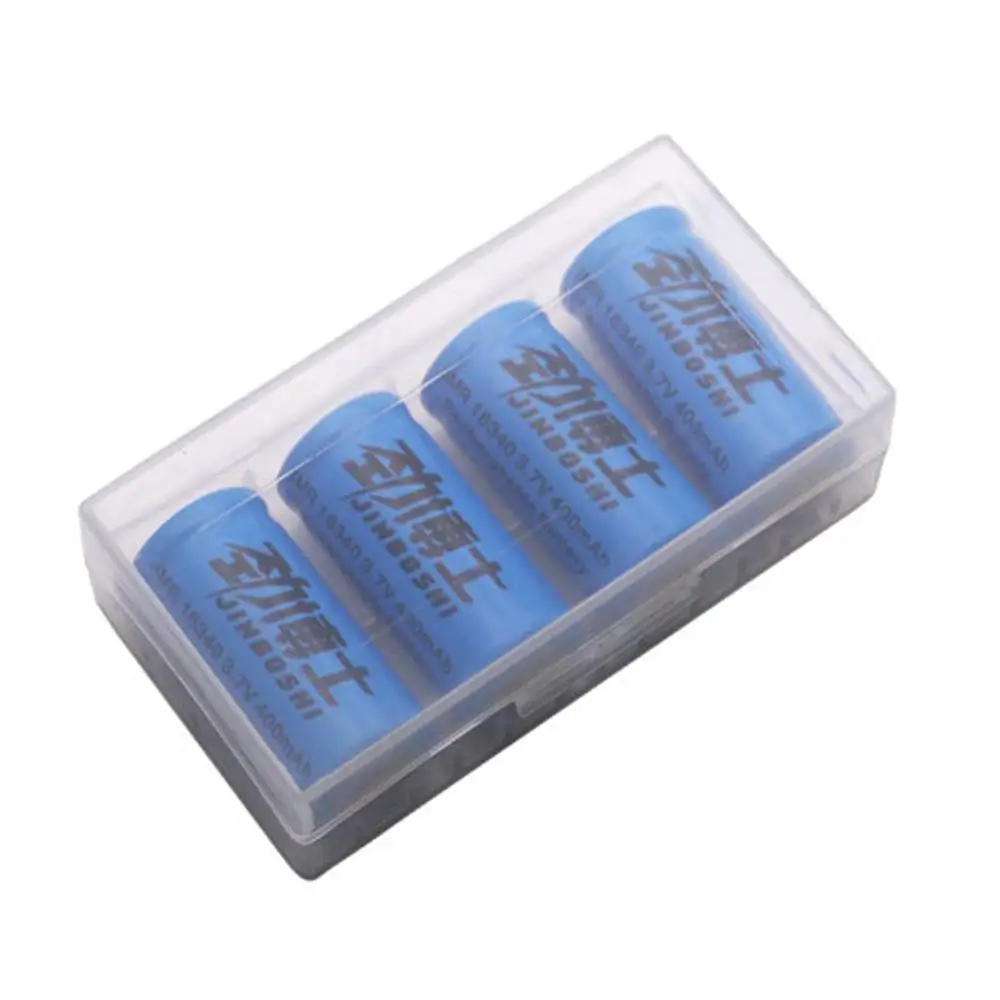 12 шт./компл. 16340 400mAh литиевая аккумуляторная батарея RCR123 литий-ионная батарея+ 16340 AAA AA 18650 зарядное устройство с usb-кабелем