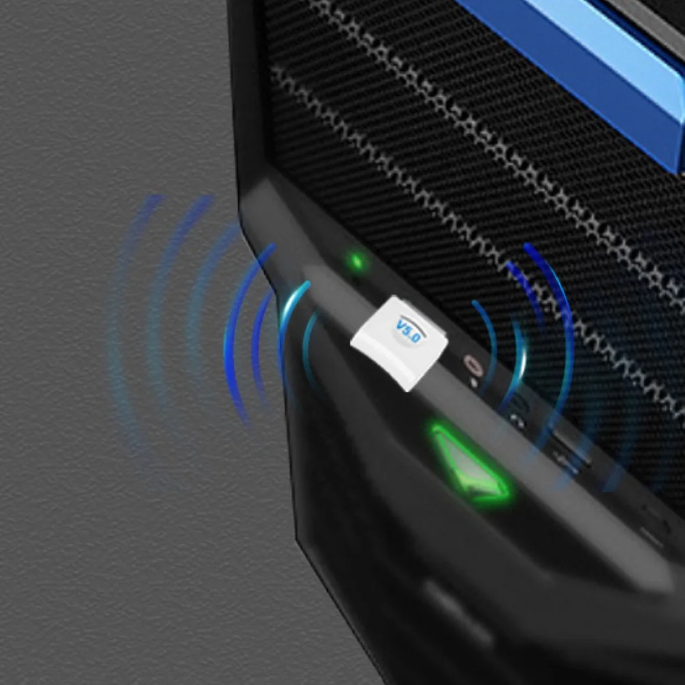 Соединение через usb и беспроводное, через Bluetooth 5,0 адаптер Dongle приемник сигнала передатчик для ПК ноутбук Настольный wlan usb адаптер