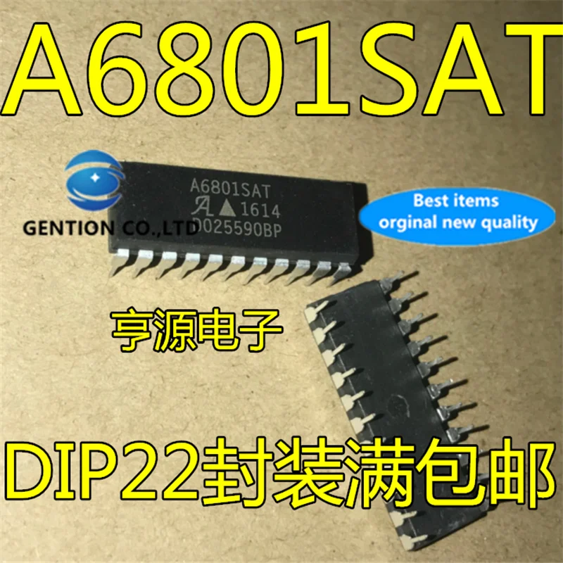 

10 шт. A6801 A6801SAT DIP22 в наличии 100% новый и оригинальный