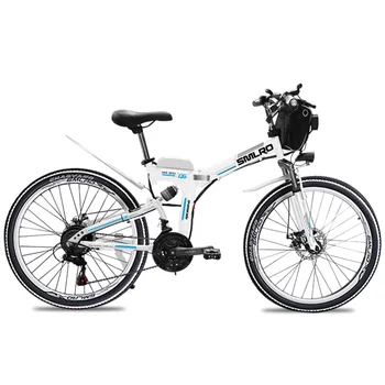 

2020 Upgraded Foldable Electric Mountain Bike 500W 48V 26 " Carbon Steel Electric Bike with 13AH Lithium Lattery Ebike