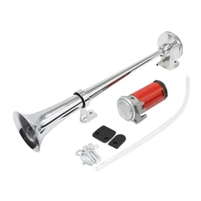 12V одиночный электрический насос труба звуковой сигнал комплект 150 дБ для автомобиля грузовик фургон