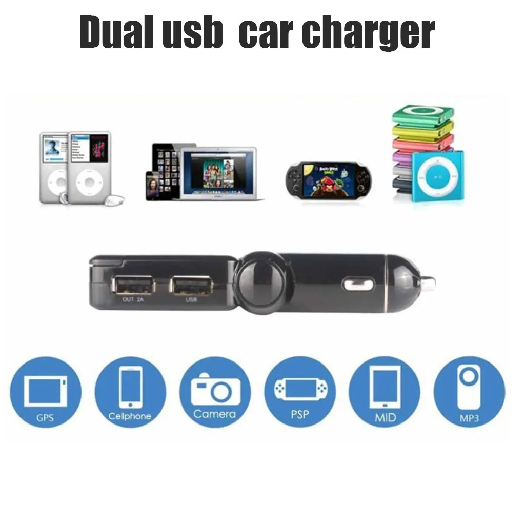 BC06B двойной USB Bluetooth Handsfree автомобильный комплект зарядное устройство fm-передатчик MP3-плеер Поддержка музыки в MP3/WMA/WAV/APE/FLAC формат# BA