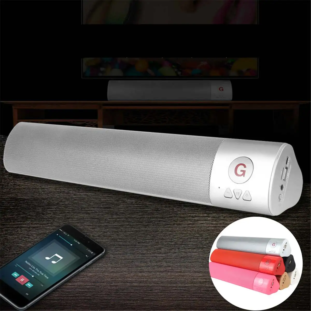 Мини bluetooth динамик беспроводной громкий динамик s Портативный динамик сабвуфер 3D стерео бас Саундбар окружающий звук динамик s