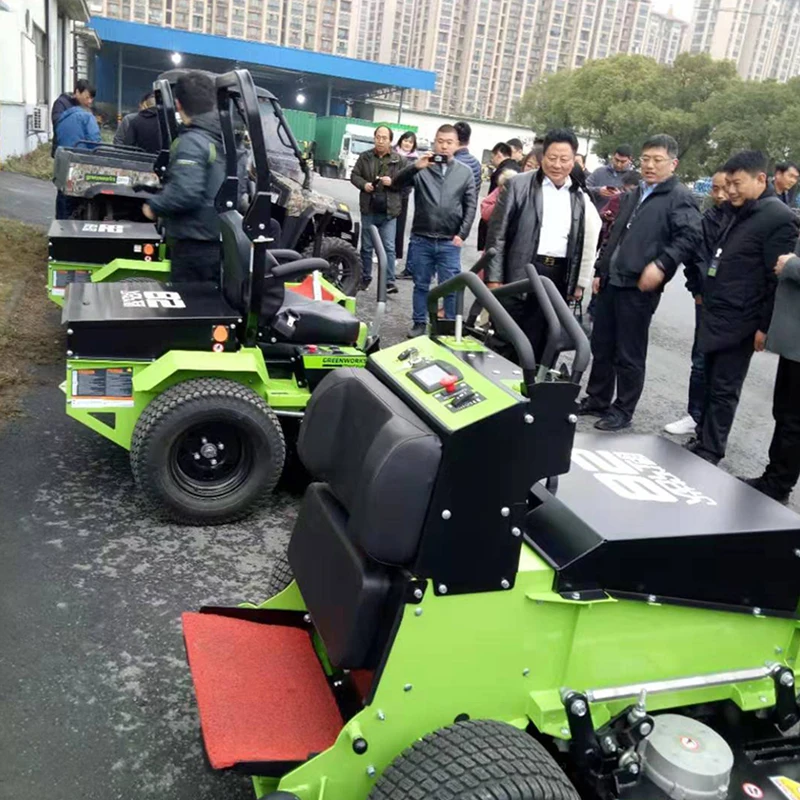 Электрическая Газонокосилка Greenworks косилка для травы 82 в 168 Ач 4 часа автономной