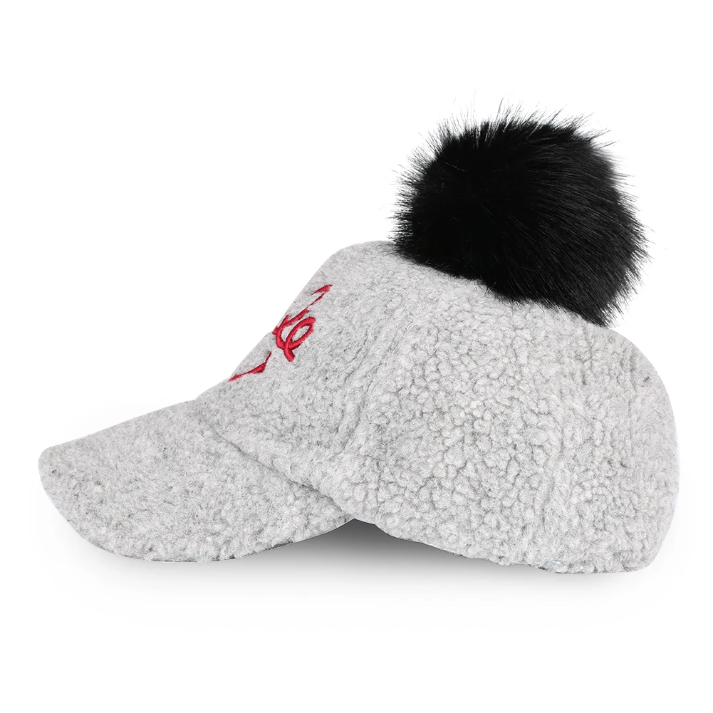 Бейсболки для детей, Snapback Enfants Casquette Gorras, для мальчиков и девочек от 2 до 8 лет, шапка с вышивкой и помпоном, серая