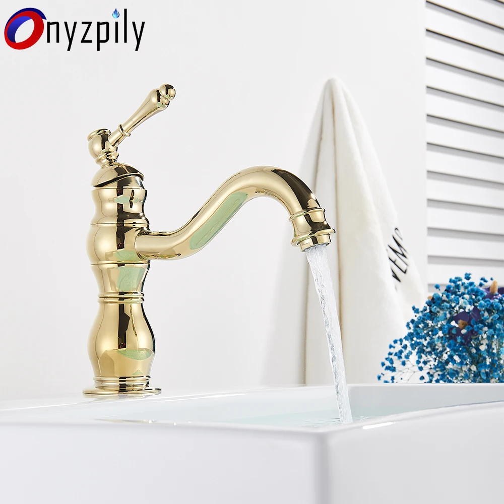 Onyzpily смеситель для ванной комнаты латунный хромированный кран щетка никелевая