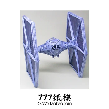 

Star War Titanium Fighter TIE Fighter DIY Paper Model Creative 3D Paper Model DIY Handmade Children Adult Educational Toys