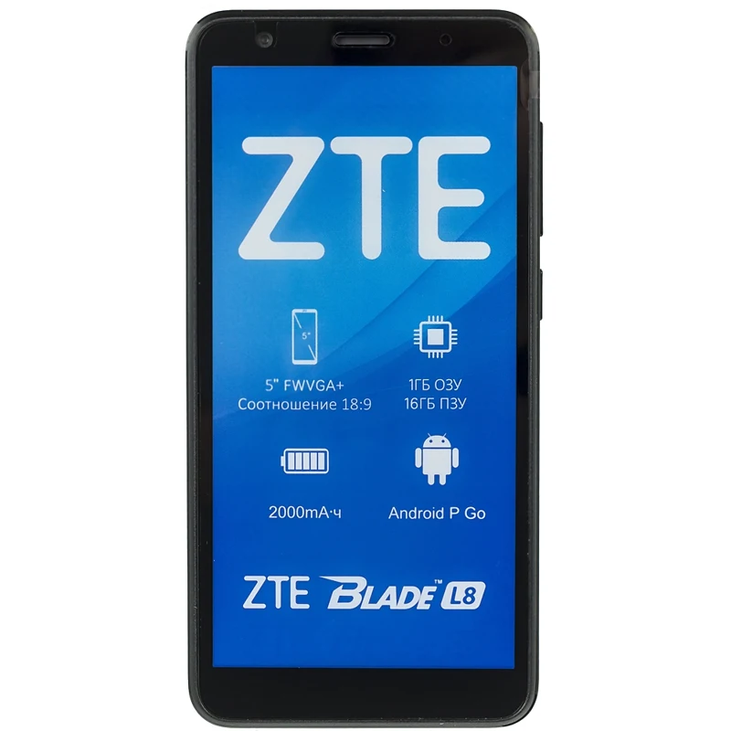 Смартфон ZTE Blade L8 16Gb, черный