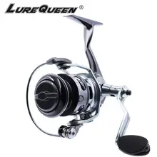 Японский 6BB 5,1: 1 полностью металлическая медленно отжимающаяся спиннинговая Рыболовная катушка колесо для пресной/соленой воды морской рыбалки США OEM