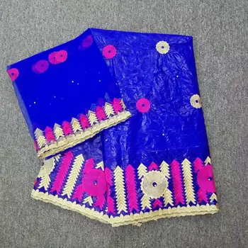 

Cheap african fabric basin riche getzner bazin brode getzner 2019 dentelle tissu nigerian lace material high quality 7yards/lot