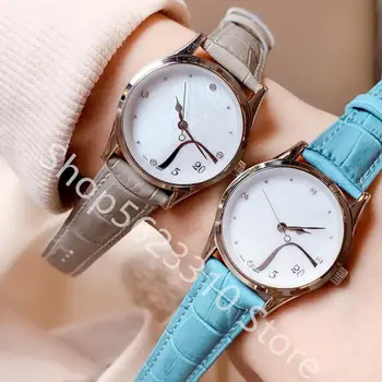 

Romantic 520 crystal stone watch Female Rose gold zircon Quartz Wrist watch sapphire clock Multicolor Genuine leather watch 30mm