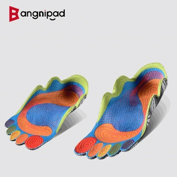 

BANGNIPAD Sports Breathable Insole Flat Foot Support Shock-Absorbant Deodorization Shoe Pad National Athlete Insoles Unisex