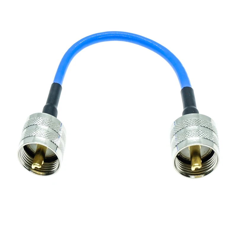 Полугибкий коаксиальный кабель со штекером UHF на штекер PL259 RG402 RG405 .086 |