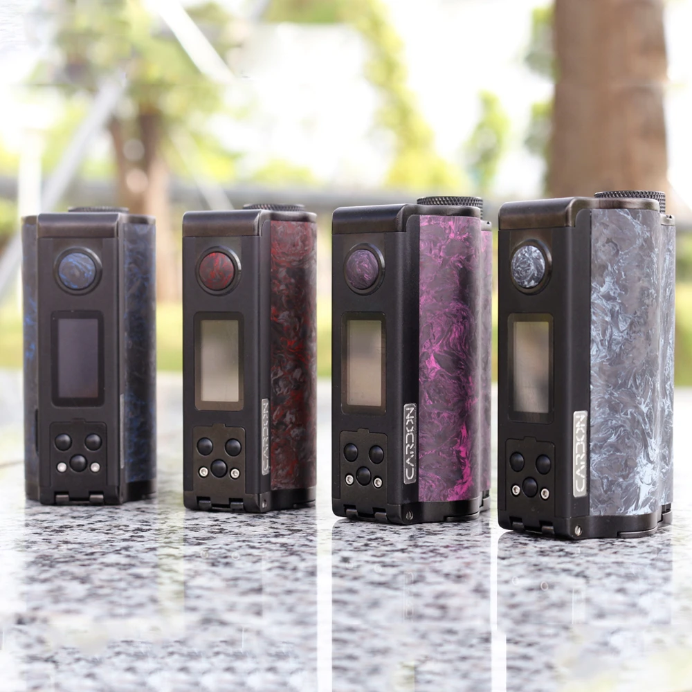 DOVPO Topside Dual Carbon Squonk Mod с чипом YIHI, костюм с двойной батареей 18650, макс. 200 Вт, электронная сигарета, коробка, мод против Drag 2/Double Barrel V3