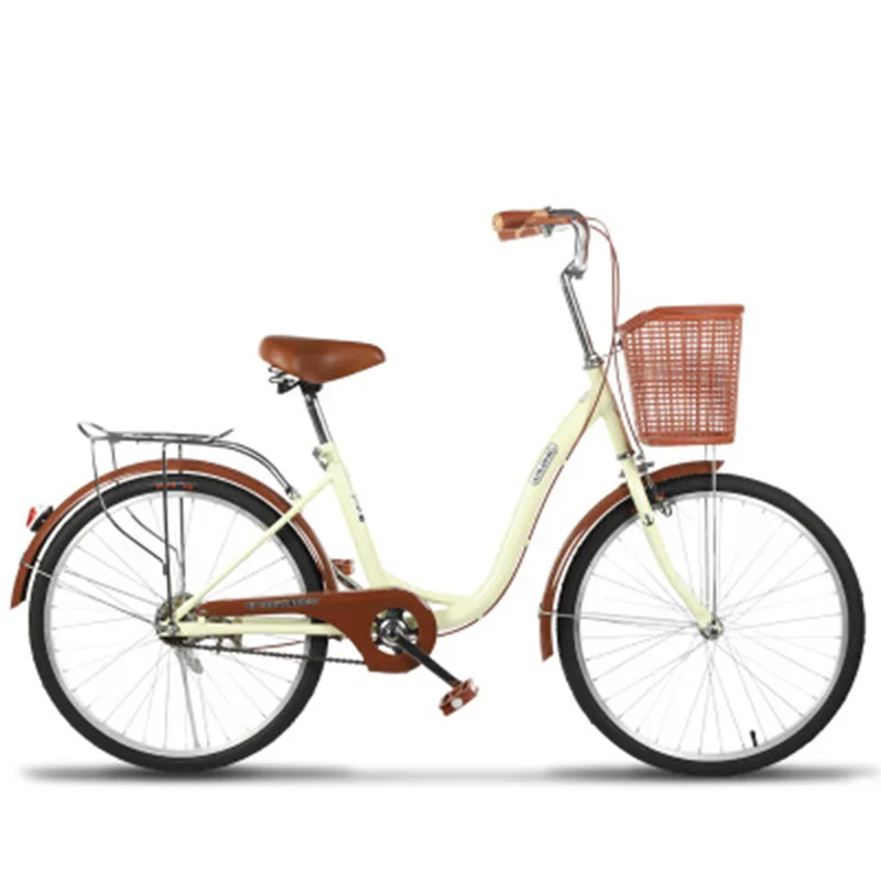 24-Inch Adult Road Bike City Commuter Car Male And Female Pedaling Bicycle