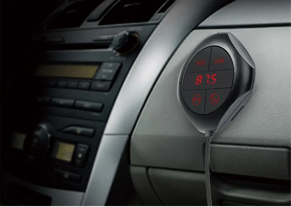 Q7s Автомобильный Bluetooth Hands Free MP3-плеер fm-передатчик автомобильный беспроводной MP3 автомобильное зарядное устройство