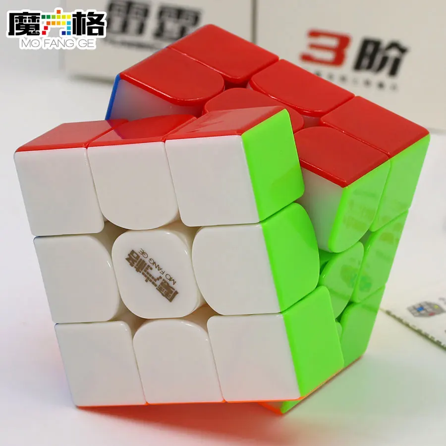 

Magic cube puzzle QiYi XMD MoFangGe 3x3x3 3x3 Thunderclap v3 Magnetic magnet professional speed cube educational toys game