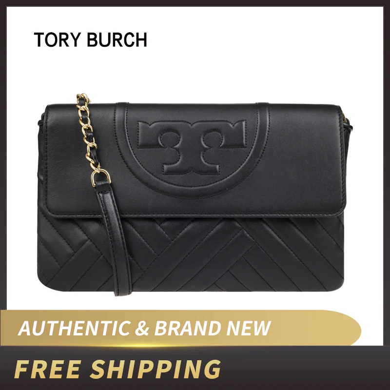 Аутентичные оригинальные и брендовые новые роскошные Tory Burch Alexa клатч кожаная женская сумочка 54450