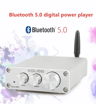 

2019 Mini TPA3116 Bluetooth 5.0 HiFi Power Amplifier Stereo Home Audio Digital Amp With Treble Bass