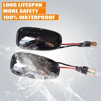 

LED Dynamic Turn Signal Blinker For Opel Zafira A 1999-2005 Astra G 1998-2009 Sequential Side Marker Mirror Indicator Light