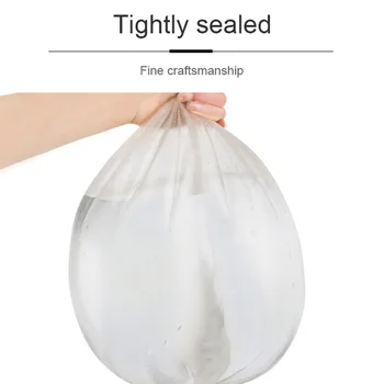 

5Rolls 100PCS Durable Disposable Garbage Bag Waste Trash Can Bag Rubbish Holder for Kitchen Bathroom Office