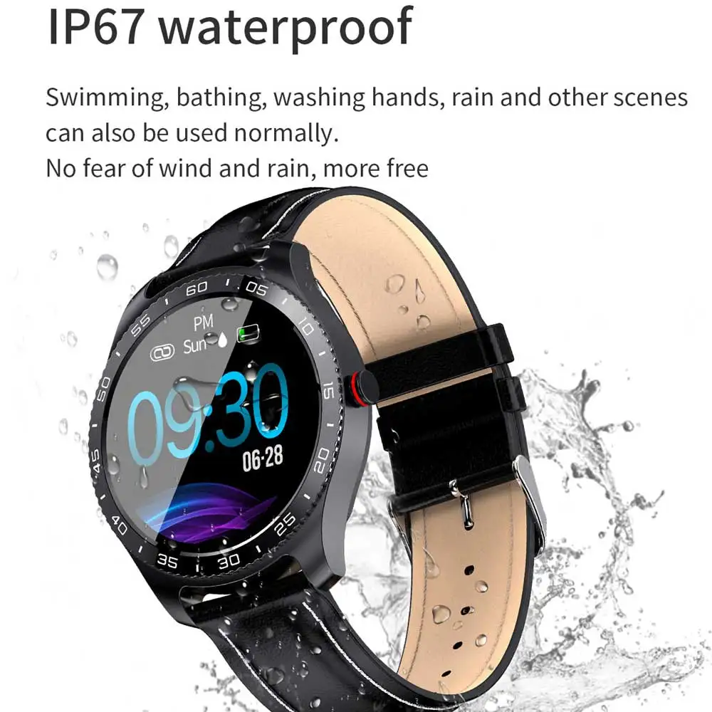 Z11 Смарт-часы для мужчин IP67 Водонепроницаемый сердечный ритм кровяное давление монитор сна фитнес-трекер модные спортивные Смарт-часы vs L7